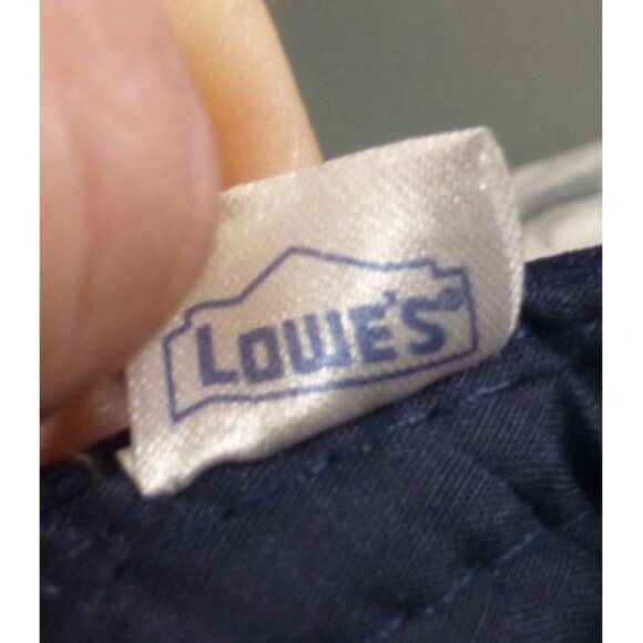 Lowes Front End Appreciation Navy Blue Adjustable Baseball Hat 100% Polyester - Picture 7 of 7